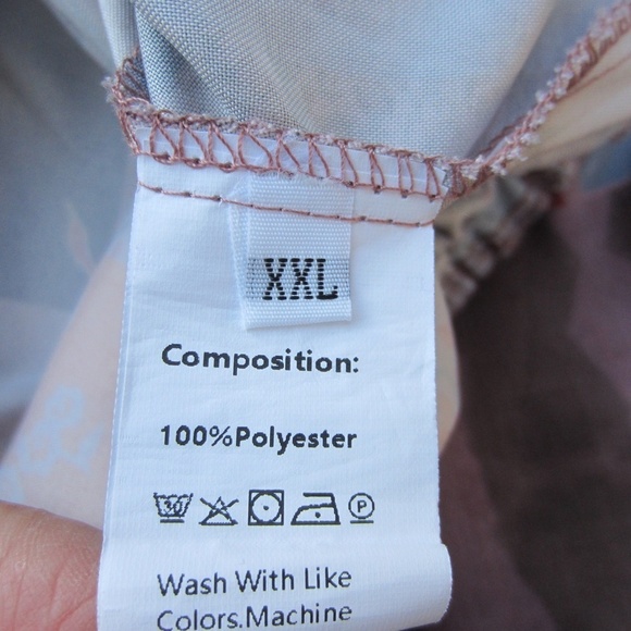 Unbrand Women's XXL Maxi Skirts Colorblack Elastic waistband drawstring Beach - Picture 5 of 12